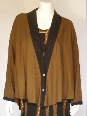 Sawah 5093F - Bebas Jacket (brown/blk)  1251 - Tank tunic (motif laut) DSC 0236